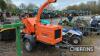 2014 Timberwolf TW230DHB Chipper C/W manual and keys in office Hours: approx 364 Last serviced Feb 2022 - 3