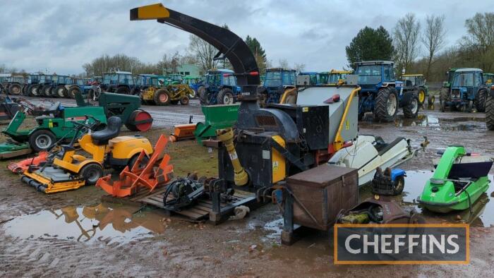 Tractor Mounted Woodchipper Ex Internal Drainage Board