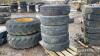 5no. 265/70 R19.5 Wheels & Tyres UNRESERVED LOT