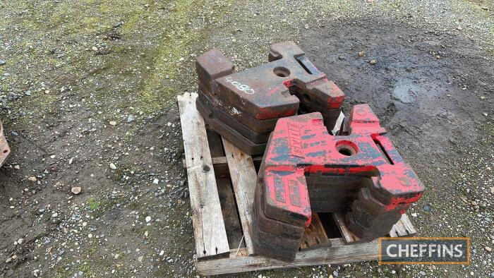 8no. Fiat Front Weights