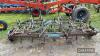 Folding Triple K Cultivator c/w 2no. depth wheels