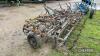 Folding Triple K Cultivator c/w 2no. depth wheels - 5