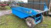 SFM Hydraulic Tipping Apple Trailer Ser. No. TRA02 - 7