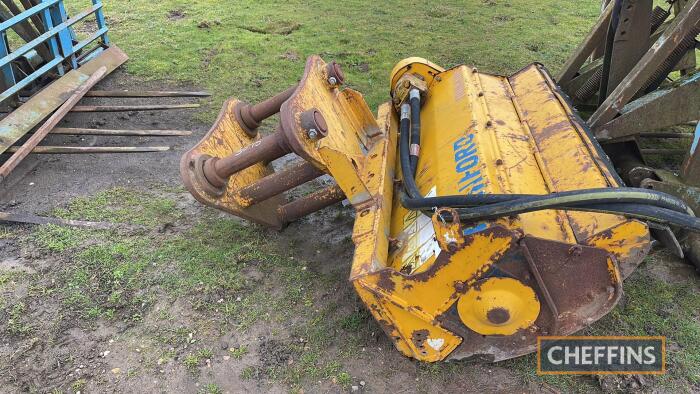 Bomford Flail Head for 360 Digger c/w mulch flails