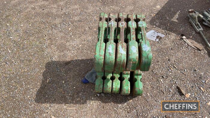 John Deere Weights UNRESERVED LOT