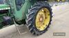 John Deere 2130 2wd Tractor c/w Quicke loader , Duncan cab, bale spike and other attachments, registration documents in office Reg. No. MPV 178P - 7