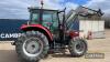 Massey Ferguson 5455 Tractor c/w MX80 loader Reg. No. SJ05 HDK - 13