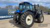 New Holland TM165 Tractor c/w Quicke 990 loader, 40kph, air con, cab suspension Reg. No. EZ02 KMZ - 11