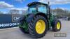 John Deere 6190R Tractor c/w 50kph, air brakes, front suspension, front linkage, pto Reg. No. SN13 CVP - 13