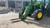 John Deere 6330 Tractor c/w Power Quad, JD 633 loader, pallet forks, 40kph, air con - 5