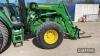 John Deere 6330 Tractor c/w Power Quad, JD 633 loader, pallet forks, 40kph, air con - 15