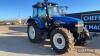 New Holland TM130 Tractor c/w Range Command, one owner Hours: approx 4210 Reg. No. SP03 FZR