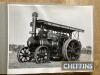 Various steam engines; a photo album of 44 images to include Marshall, Clayton, Ransome, Sentinel, Robey, Allen, Brown & May, Yorkshire etc. Archive copy and later images annotated in the same hand, various sizes - 2