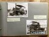 Various steam engines; a photo album of 44 images to include Marshall, Clayton, Ransome, Sentinel, Robey, Allen, Brown & May, Yorkshire etc. Archive copy and later images annotated in the same hand, various sizes - 4