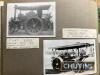 Aveling & Porter; Foden; a photo album of 36 images of traction engines and wagons. Archive copy and later images all annotated in the same hand, the majority 140x90mm - 3