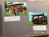 Aveling & Porter; Foden; a photo album of 36 images of traction engines and wagons. Archive copy and later images all annotated in the same hand, the majority 140x90mm - 4