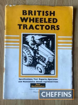 British Wheeled Tractors, a Farm Mechanization publication with good cutaway illustrations