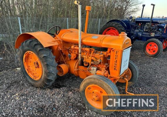 c.1944 FORDSON Standard N petrol/paraffin TRACTOR Reg. No. CAW 959 Serial No. 848588 First registered 1944. Older restoration. V5 in office