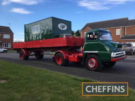 1963 Thames Trader and Scammell trailer Reg. No. 747 GYR Chassis No. L9OC838332P Engine No. 510EC117067 A remarkable vehicle that has just 24,000 genuine miles under its belt. Owned from new by an East London scrap dealer and used just twice a month until