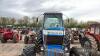 FORD TW10 4wd TRACTOR fitted with hydraulic pick up hitch and front weights, but engine not running - 3