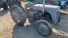 1951 FERGUSON TEF-20 4cylinder diesel TRACTOR Serial No. 200038 The vendor states this TEF is a very early example with aluminium fuel tank, bonnet and dash panels. Fitted with a solid brass safety starter button on the gearbox. There is no spring catch