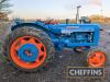 1963 FORDSON Super Major 4cylinder diesel TRACTOR Reg. No. 794 KOO Serial No. C782277 New tyres all round and fitted with rear wheel weights. Current V5 in office with older registration documents and tax discs - 2