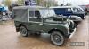 1955 1997cc 86ins Land Rover Series 1 Reg. No. YVS 795 Chassis No. 57106847 Engine No. 111713455 A running and driving example of an original home market 2litre petrol Landy. Shown in its working clothes and looking tidy throughout. The Series 1 is a mach