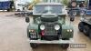 1955 1997cc 86ins Land Rover Series 1 Reg. No. YVS 795 Chassis No. 57106847 Engine No. 111713455 A running and driving example of an original home market 2litre petrol Landy. Shown in its working clothes and looking tidy throughout. The Series 1 is a mach - 2