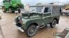 1955 1997cc 86ins Land Rover Series 1 Reg. No. YVS 795 Chassis No. 57106847 Engine No. 111713455 A running and driving example of an original home market 2litre petrol Landy. Shown in its working clothes and looking tidy throughout. The Series 1 is a mach - 3