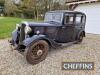 1934 1343cc Standard 10 4 door Saloon Reg. No. AHW 109 Chassis No. 165620 Engine No. 165586 A wonderfully untouched car that retains all of its original leather interior in that desirable 'battered briefcase' condition. Understood to have had just one pri