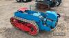 RANSOMES MG40 single cylinder petrol CRAWLER TRACTOR Serial No. 14497 Fitted with PTO. An older restoration