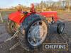 1958 MASSEY FERGUSON 65 diesel TRACTOR Reg. No. WWU 735 Serial No. SNY502866 Presenting in good useable order. This 65 starts readily and drives well. It appears to have received some mechanical restoration whilst keeping the tinwork looking original. - 9