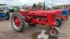 McCORMICK Farmall H 4cylinder petrol TRACTOR Fitted with electric start and belt pulley