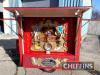 Electric fairground organ mounted on a box trailer - 4