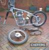 c1949 500cc NORTON Manx/International project MOTORCYCLE Reg. No. N/A Engine No. H94827 30M This prestigious project machine consists of a c.1949 plunger Manx/Inter frame, a double overhead cam big fin 'Al-Fin' cylinder Manx motor with later splined type