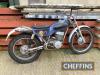 c1971 Sprite 400cc 405 Trials MOTORCYCLE Reg. No. KNP 768K (Expired) Frame No. 3210 Engine No. TBA (SP2 to crank cases) Founded by Frank Hipkin, a successful scrambles rider, in the early 1960s, Sprite developed a popular range of scrambles and trials mod - 21