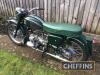 1957 200cc Velocette Valiant MOTORCYCLE Reg. No. 355 XVR Frame No. 104833 Engine No. V200/1053 Produced between 1957 and 1963 just 1,600 examples are believed to have been produced. 355 XVR is amongst the first produced and has been completely restored by