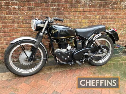 1959 500cc Velocette Venom Special MOTORCYCLE Reg. No. HPC 704V Frame No. RS12285 Engine No. VM3038 This Velocette Special is recorded by the DVLA as 'rebuilt-assembled from parts some or all of which were not new. This presumably occurred around 1980 bei