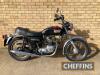 1978 750cc Triumph T140E Bonneville MOTORCYCLE Reg. No. BBJ 617S Frame No. ECX06609 Engine No. T140ECX06609 A matching numbers example of the attractive export model complete with high bars, slimline tank in red and black and Norman Hyde dual seat. In the - 2