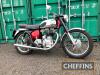 1959 500cc Royal Enfield 'Big Head' Bullet MOTORCYCLE Reg. No. OHM 360 Frame No. 15919 Engine No. 2140 An immaculate example of the British built Bullet with gleaming chrome throughout and a magnificent Maroon paint job. Purchased from British bike Specia - 2