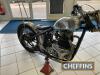 1958 650cc BSA A10 Chopper MOTORCYCLE Reg. No. VUV 221 Frame No. FA7-2955 Engine No. DA10-3919* The current owner took this striking A10 chopper in as a part exchange in order to show it off in the car showroom. It has drawn people in for the last year an - 3