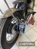 1958 650cc BSA A10 Chopper MOTORCYCLE Reg. No. VUV 221 Frame No. FA7-2955 Engine No. DA10-3919* The current owner took this striking A10 chopper in as a part exchange in order to show it off in the car showroom. It has drawn people in for the last year an - 6