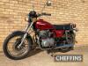 1976 400cc Kawasaki Z400 MOTORCYCLE Reg. No. RDV 318R Frame No. K4060948 Engine No. K4E106901 A tidy example of the 4-stroke twin from Kawasaki, it has been in the same family ownership for 7 years and has remained unused for at least 18 months. The Z400 - 13