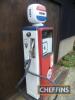 Avery Hardoll cabinet style petrol pump, c.1960s, presented in original, unrestored condition. Finished in Regent livery and fitted with original Regent Derv glass petrol pump globe. Reported to have been part of a private collection, stored inside for so - 4