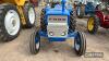 1965 FORD 2000 Pre-Force 3cylinder diesel TRACTOR Reg. No. DCD 82C (expired) There are no decuments supplies with this tractor - 2