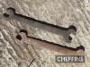 2no. Ferguson plough spanners