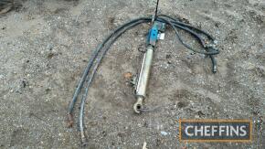 Match Plough hydraulic toplink together with hydraulic hoses and valve. From the estate of Mike Childerley