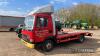 1999 Leyland Daf 45 7.5t Beavertail Lorry Reg. No. V945 EFV Chassis No. XLRAE45CEOL213873 Complete with ramps and in regular use up until February, the vendor states that this is a good useable vehicle that is free from rot. The MOT has just expired and t - 3