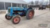 1955 FORDSON Diesel Major 4cylinder diesel TRACTOR Reg. No. TBJ 462 Serial No. 1359180 - 3