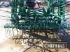 C.1997 Wiberg trailed hydraulic folding springtine cultivator, 6m fitted with 4 rows adjustable 'S' tines, double levelling boards, rear harrows Serial No. 940025 - 25